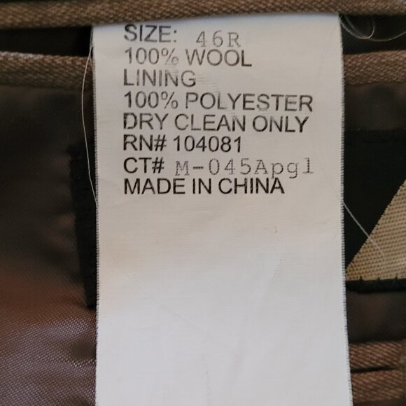 Brown Mauro 2 Piece Wool Suit - Picture 10 of 12